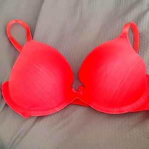 Pink bra